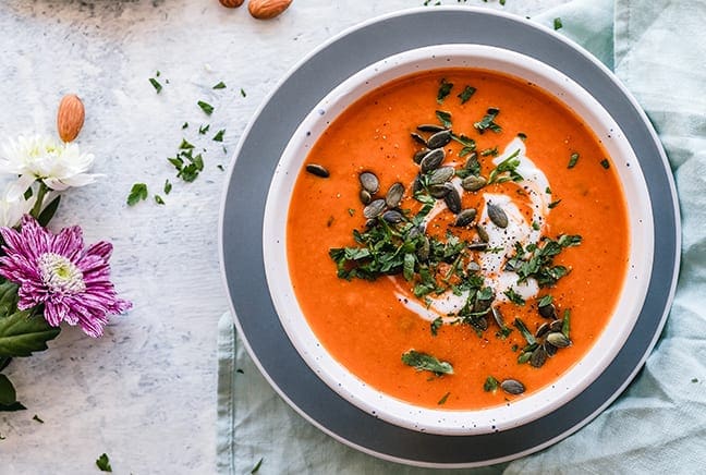Thai Spiced Pumpkin Soup recipe…