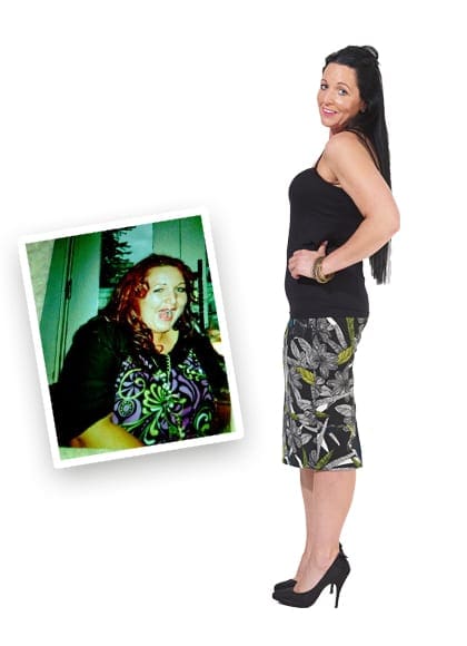 Leanne before and after losing weight with The Slimming Clinic