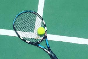 Playing tennis for fun and exercise this Galentine's Day for weight loss and slimming with The Slimming Clinic