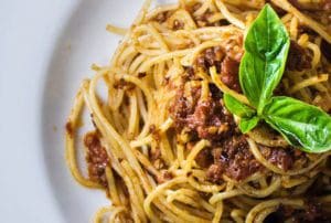 Lighter spaghetti and meatballs recipe for slimming and weightloss with The Slimming Clinic