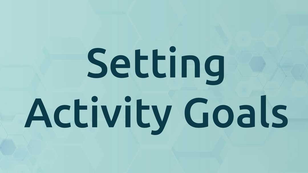 Setting Activity Goals