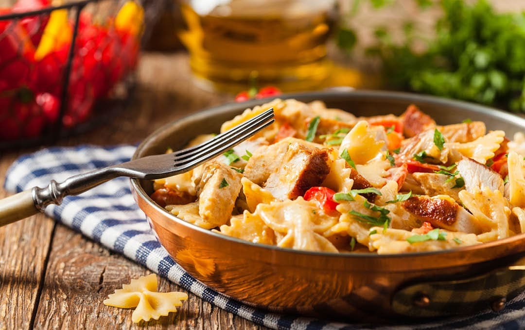 Diet Plan Week 2 – Recipe 19 Chicken Carbonara