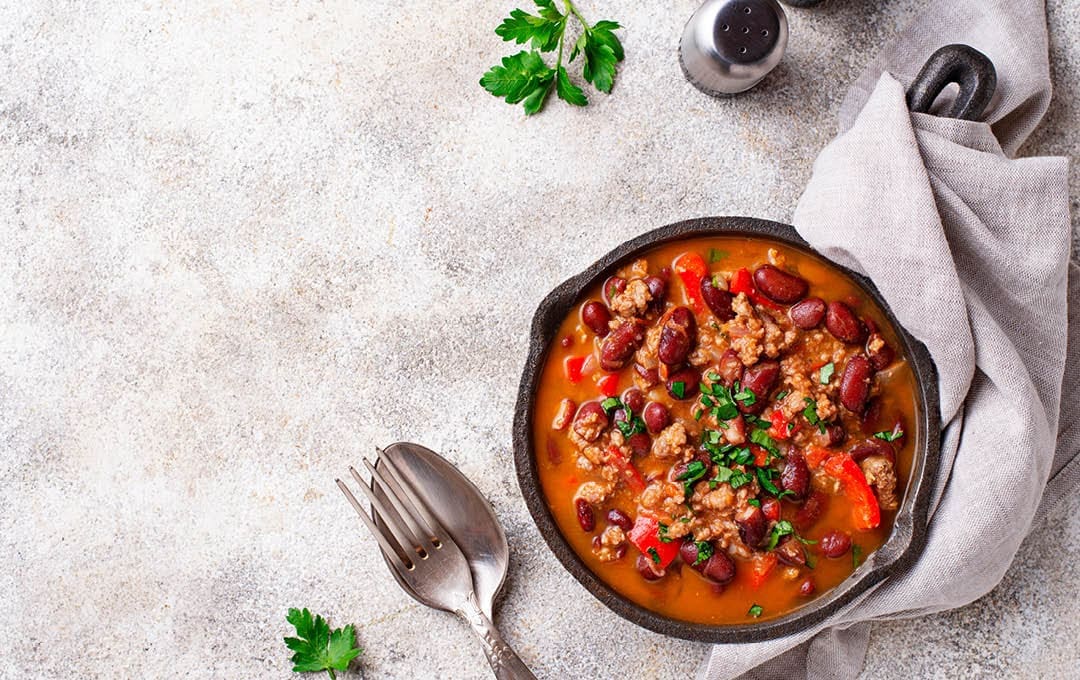 Diet Plan Week 3 – Recipe 22 Chilli Bean Soup