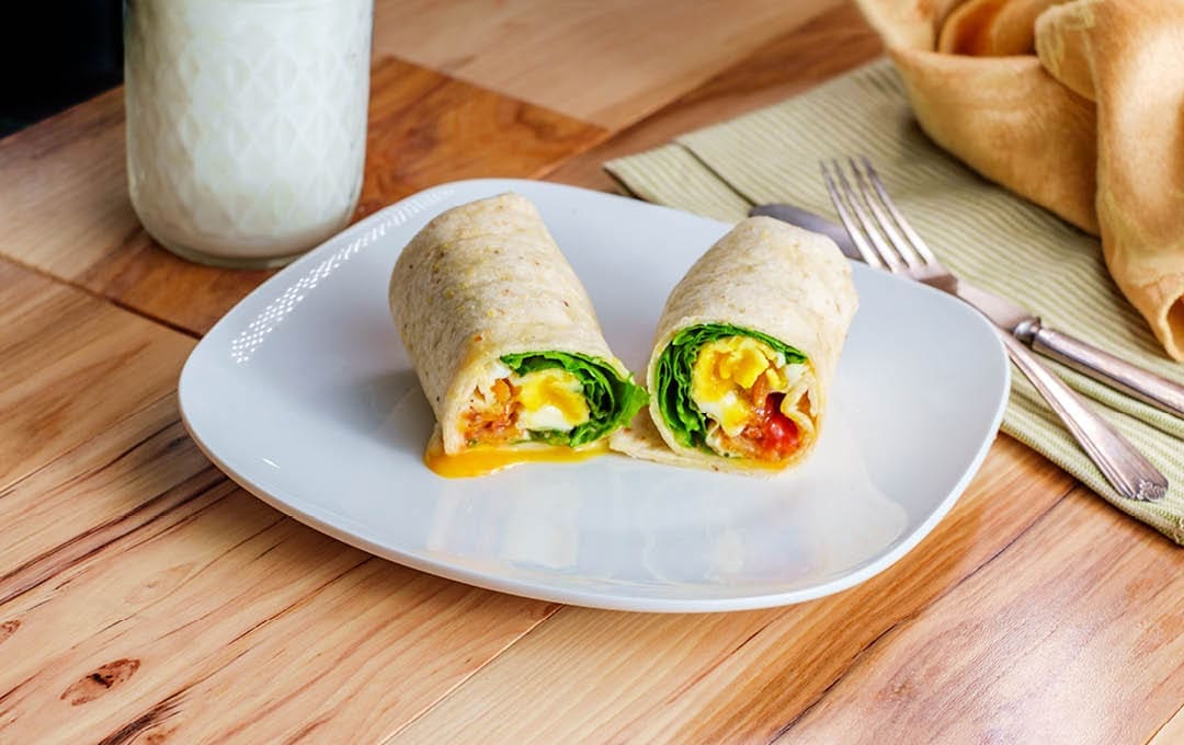 April Diet Plan Week 1 – Recipe 1 Breakfast Burrito
