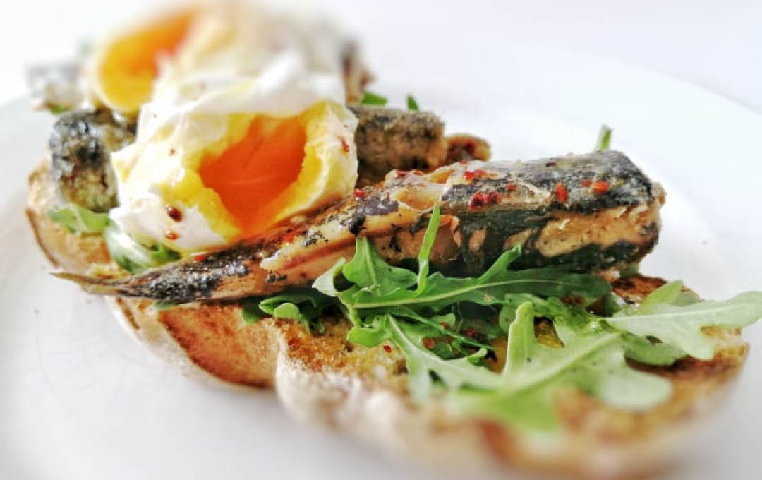 April Diet Plan Week 2 – Recipe 2 Sardines And Scrambled Egg On Toast