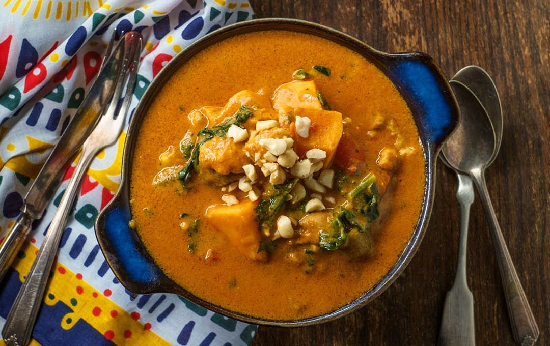 April Diet Plan Week 2 – Recipe 7 Sweet Potato And Peanut Curry