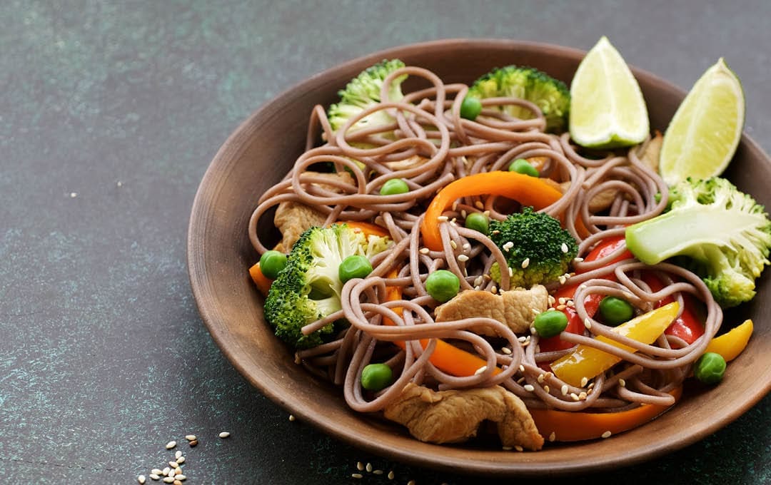 April Diet Plan Week 3 – Recipe 2 Chicken Noodle Salad