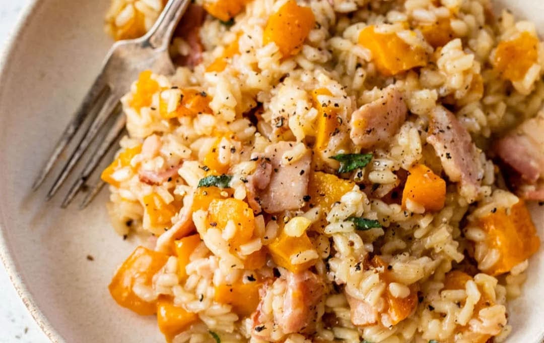 April Diet Plan Week 4 – Recipe 10 Pork And Squash Risotto